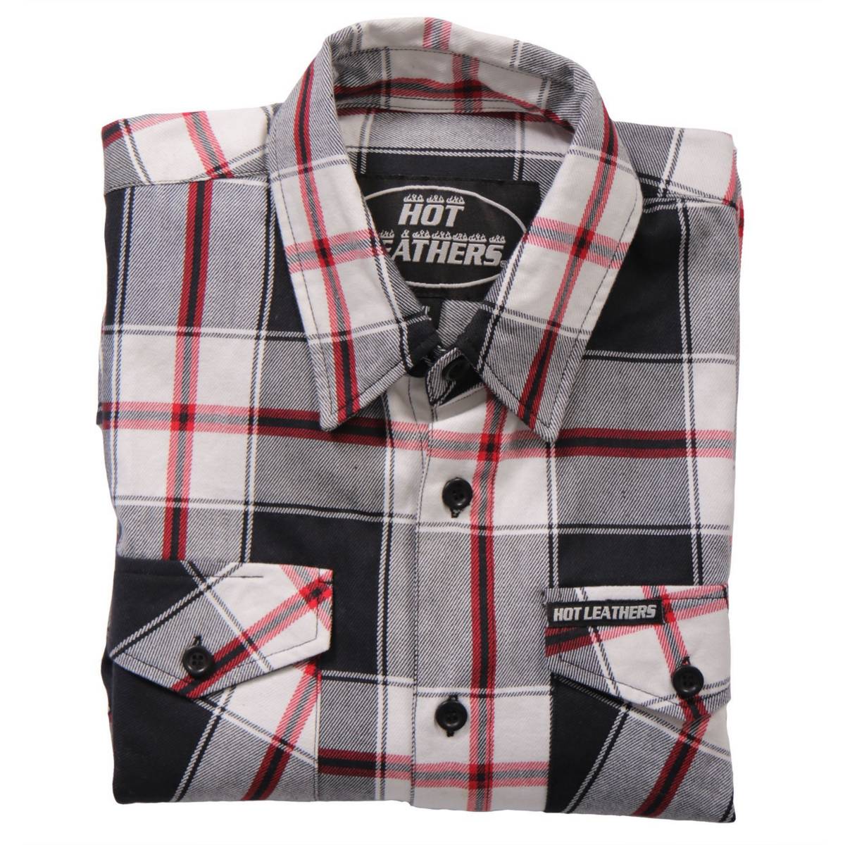 Men's "Chrome Riot" Multi/Color Plaid Flannel Shirt - Cotton Button Up Workwear - FLM2003
