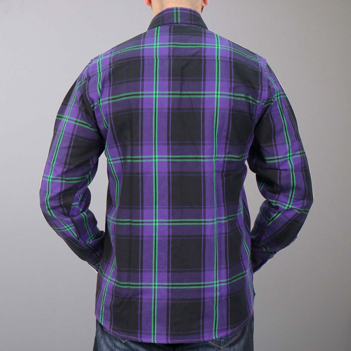 Men's "Voodoo" Long Sleeve Flannel Shirt - FLM2011