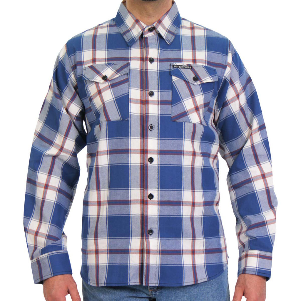 Men's "Black Lantern" Multi/Color Plaid Flannel Shirt - Cotton Button Up Workwear - FLM2025